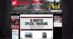 Desktop Screenshot of hondapowersportsoftroy.com